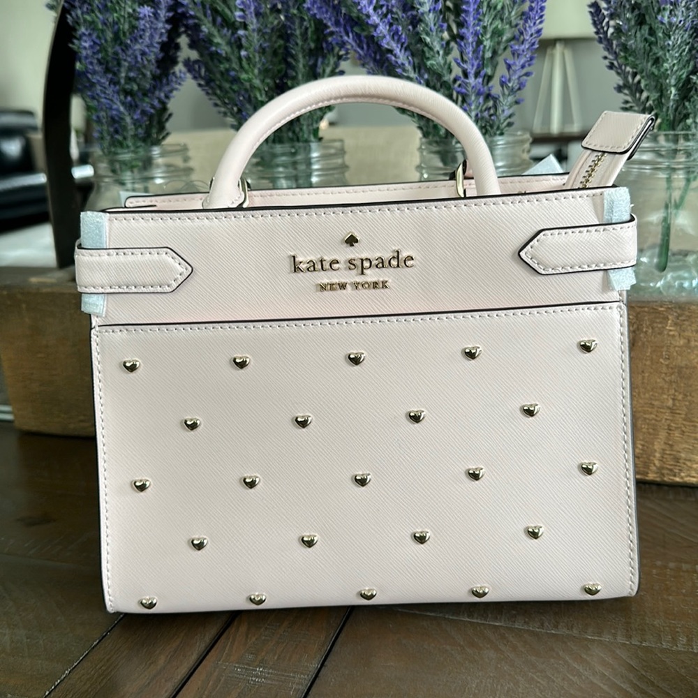 NWT Kate Spade hearts satchel or crossbody purse